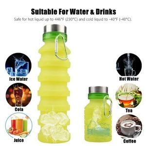 Collapsible Foldable Water Bottle